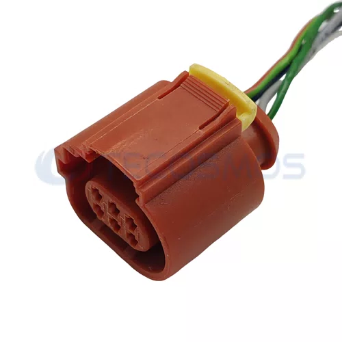 Waterproof Wire Connector Cable Harness Automotive Housing Connector for Volkswagen Audi 6pin Female 1J0973713G - image 5